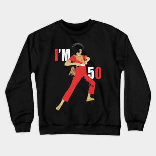 i'm 50 sally omalley vintage illustration Crewneck Sweatshirt